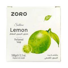زورو قالب صابون معطر بالليمون 100 جرام