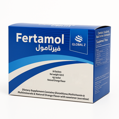 فيرتامول 30 كيس لعلاج العقم وزيادة الخصوبة للرجال والنساء