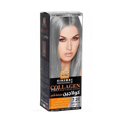 نيترو كندا كولاجين صبغة شعر 7.21 رصاصي كثيف