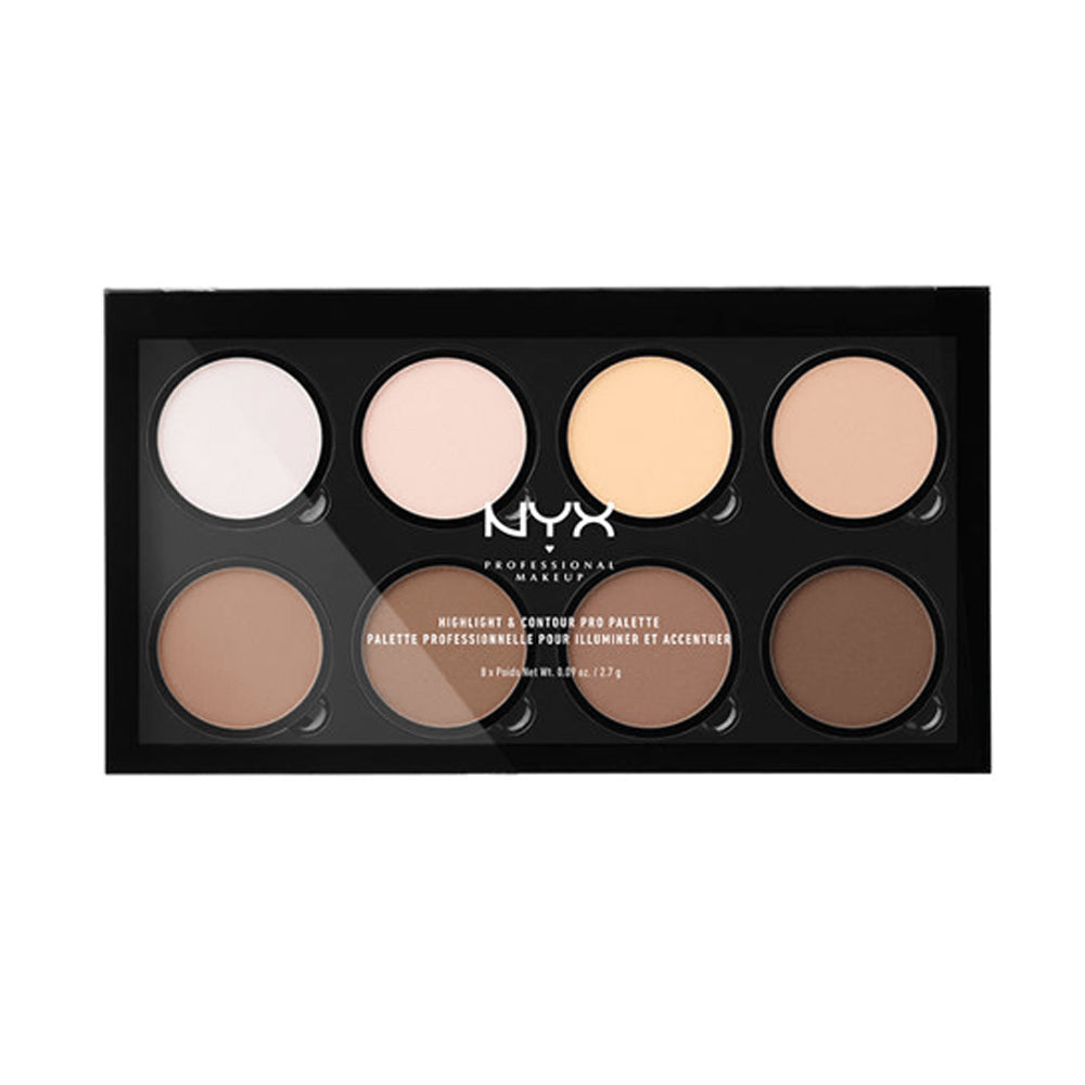 مجموعة كنتور محدد وجه والاضاءة برو من NYX