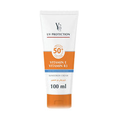 YC كريم واقي شمس SPF50+ ترطيب وحماية 100 مل