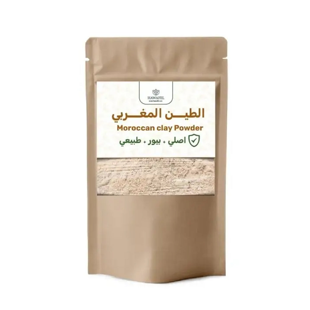 مسحوق الطين المغربي 250 مل من حوافل