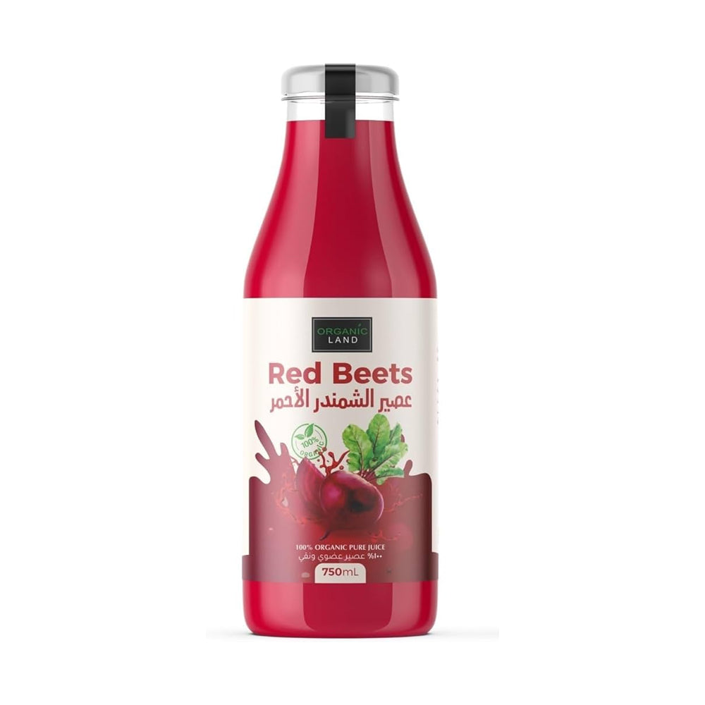 عصير الشمندر الأحمر من أورجانيك لاند 750 مل