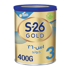 إس 26 حليب اطفال جولد المرحلة (3) 400 جم