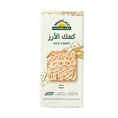 أرض الطبيعة كعك الأرز سادة 130 جم