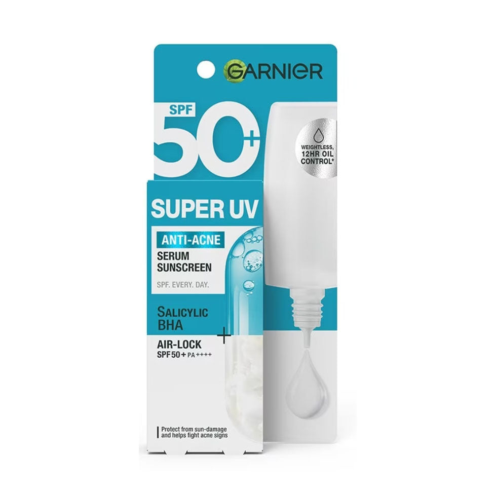 غارنييه سيروم واقي شمس سوبر UV 30 مل للبشرة المعرضة للحبوب
