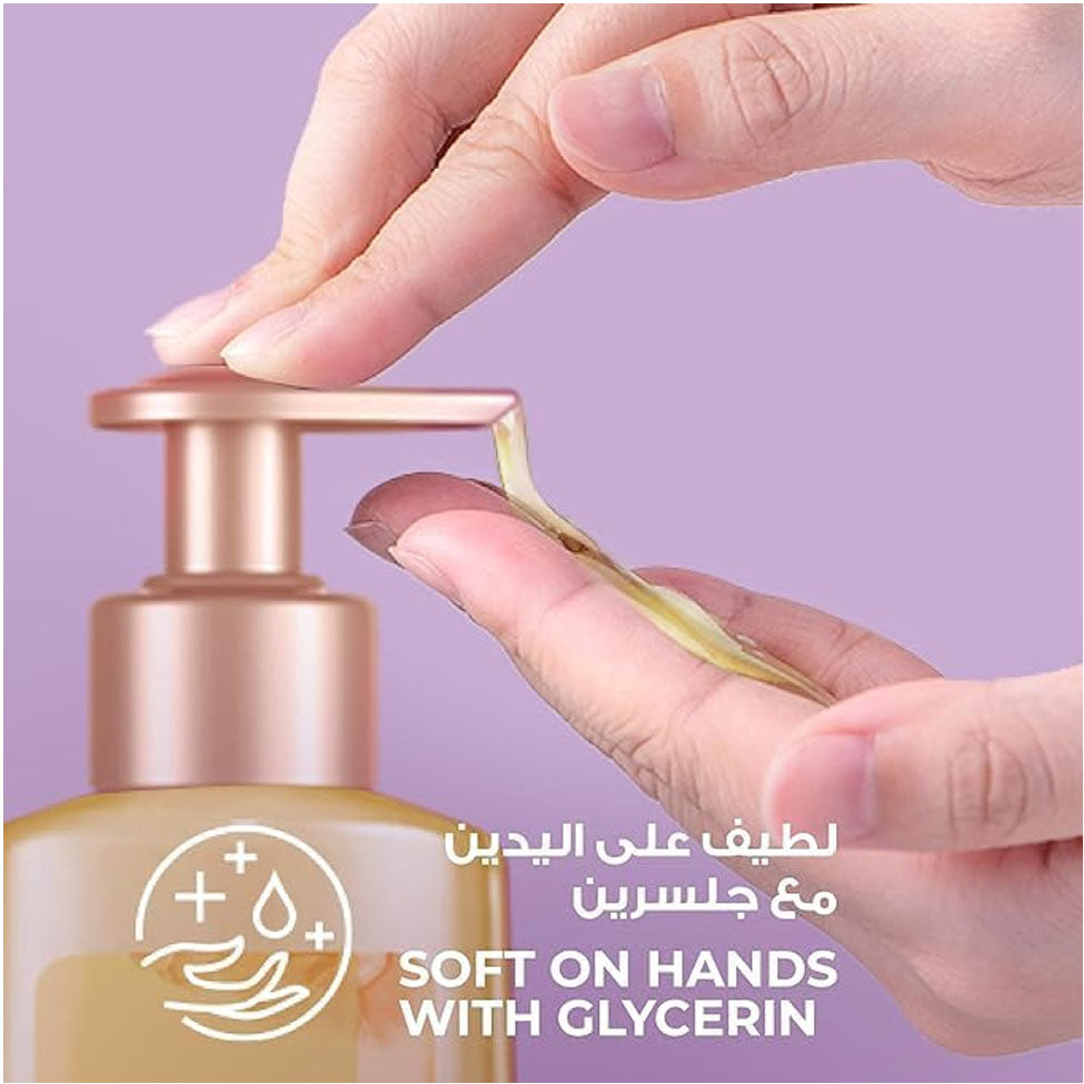 لوكس صابون سائل يدين معطر زهرة الياسمين وزيت اللوز 250 مل