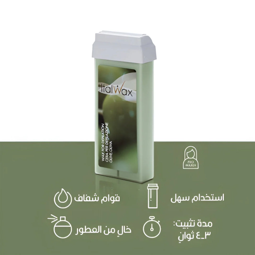 ايطال واكس رول شمع إيطالي بالزيتون 100 مل