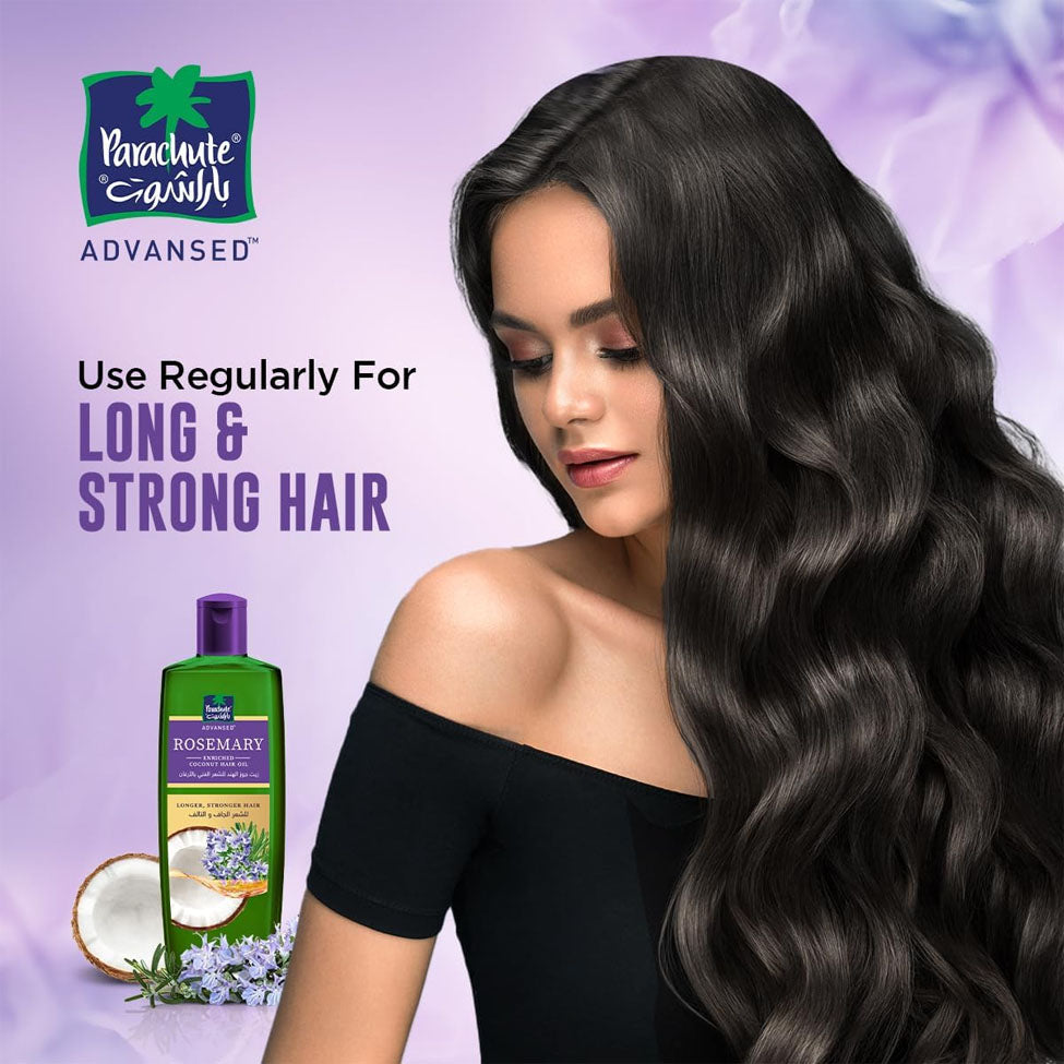 زيت شعر أدفانسد جوز الهند وأكليل الجبل 300 مل من باراشوت