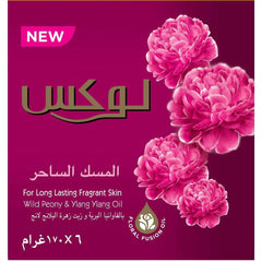 لوكس صابون قالب المسك الساحر 5+1 مجانا 170 جم