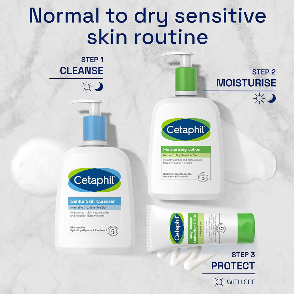 سيتافيل منظف لطيف على البشرة العادية والحساسة 473 مل