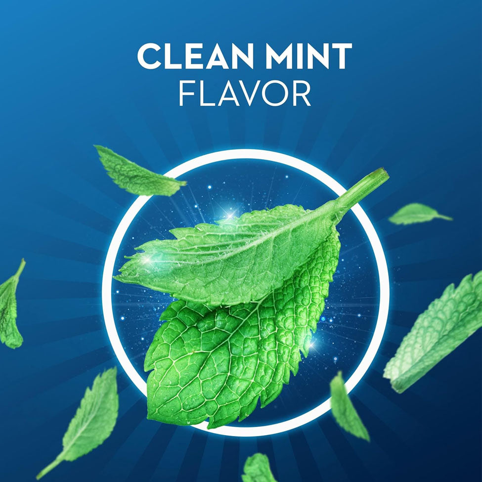 أورال بي كومبليت معجون أسنان بالفلورايد غسول للفم بلص مبيض 100 مل