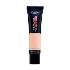 لوريال ميك اب كريم أساس انفاليبل مات 24 ساعة 155 ناتشورال روز