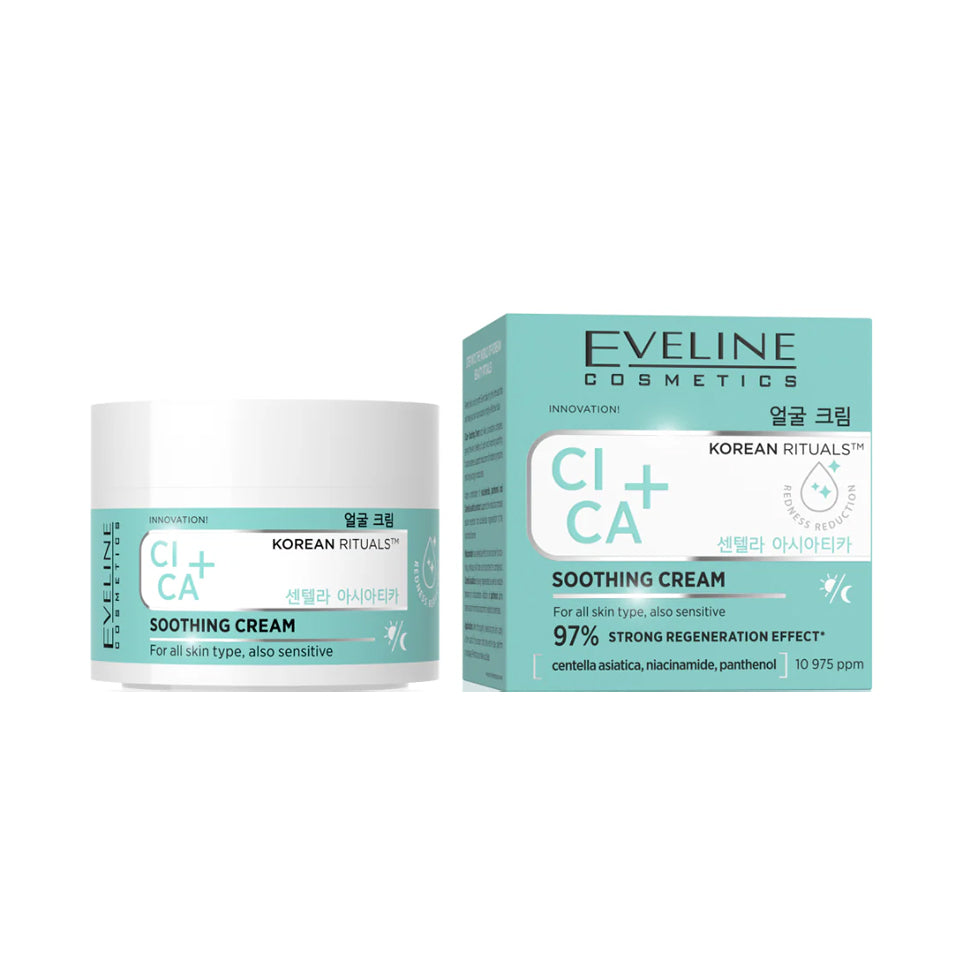 كريم سيكا لتهدئة وترطيب البشرة الطقوس الكورية 50 مل من ايفلين