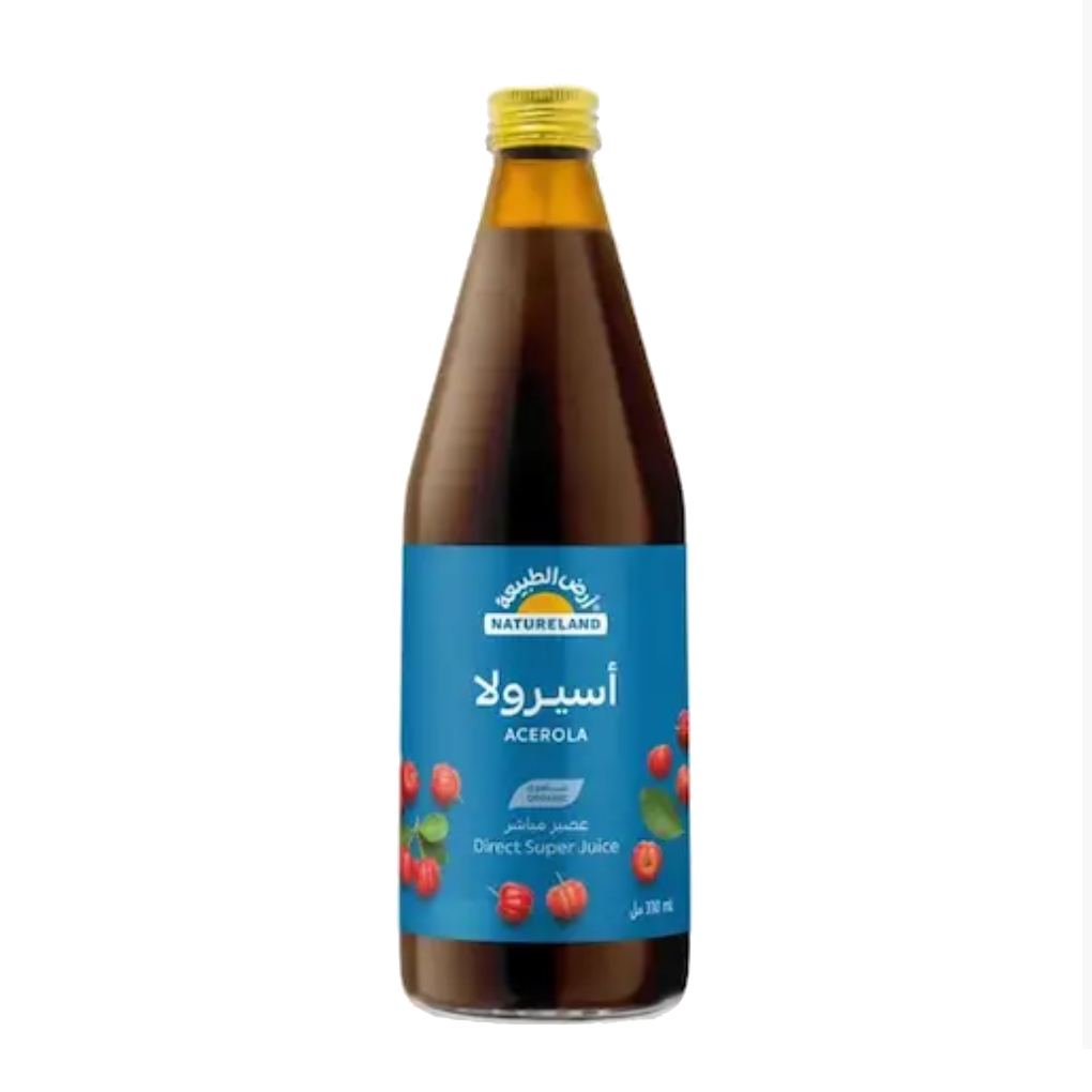 أرض الطبيعة عصير الاسيرولا 330 مل