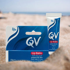 QV مرطب شفايف بعامل حماية من الشمس 15 جم