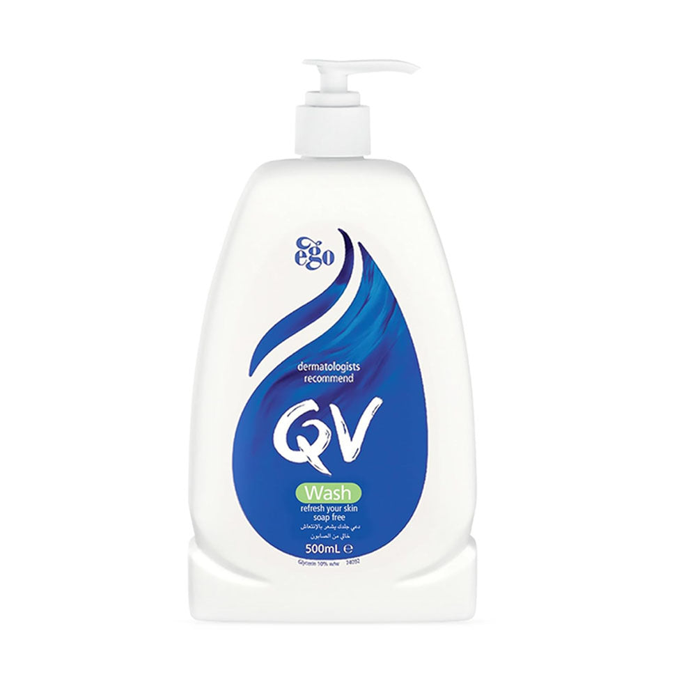 غسول QV للوجه منعش ومناسب لجميع أنواع البشرة 500 مل