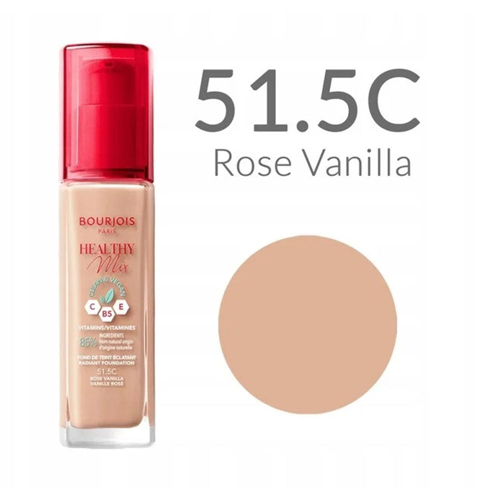 اساس هيلثي من برجوا أساس ميكس روز فانيلا 51.5C
