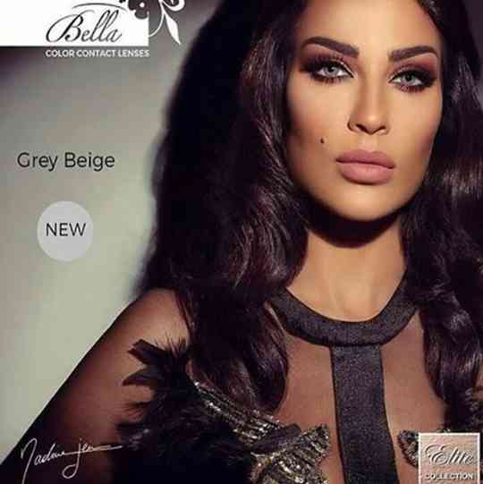 عدسات بيلا grey beige