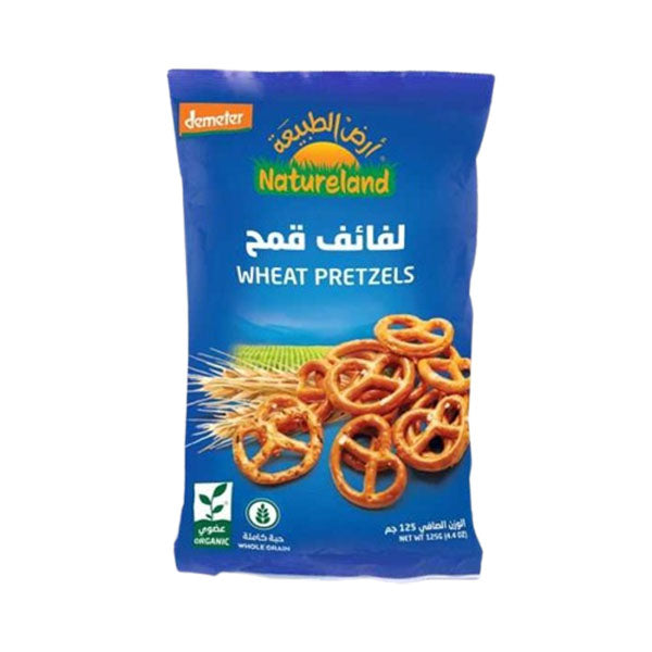 أرض الطبيعة لفائف بسكويت القمح الكامل 125 جم