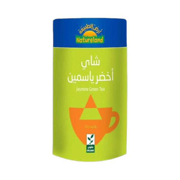 أرض الطبيعة شاي أخضر ياسمين 30 جم