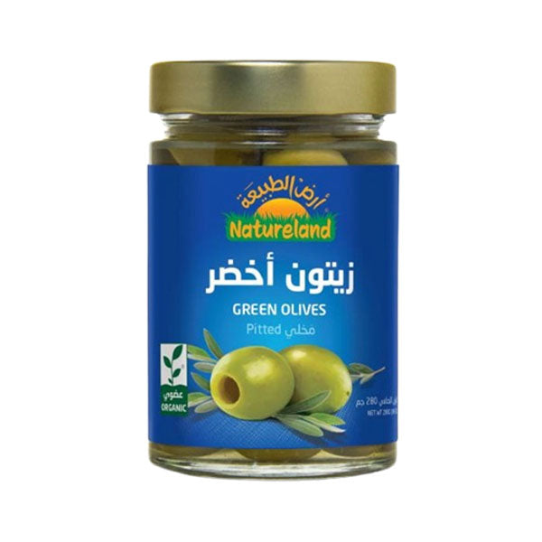 أرض الطبيعة زيتون أخضر عضوي 280 جم