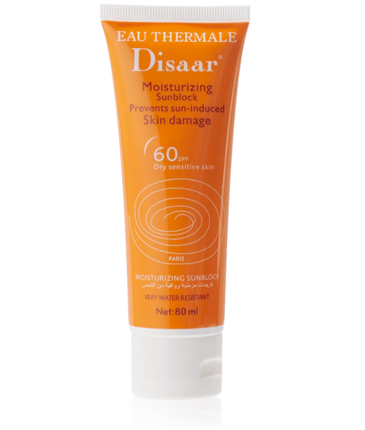 ديسار واقي شمس ومرطب SPF 60 للبشرة الحساسة 80 مل