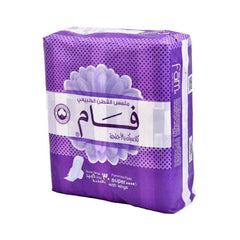 فام فوط صحية مع أجنحة سوبر 10*3 عدد 30 فوطة