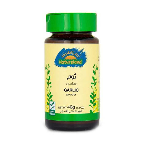أرض الطبيعة ثوم مطحون 40 جم