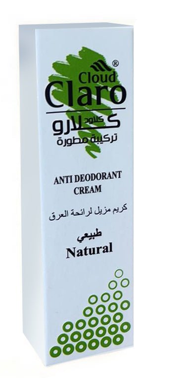 كلاود كلارو كريم مزيل للعرق طبيعي 20مل