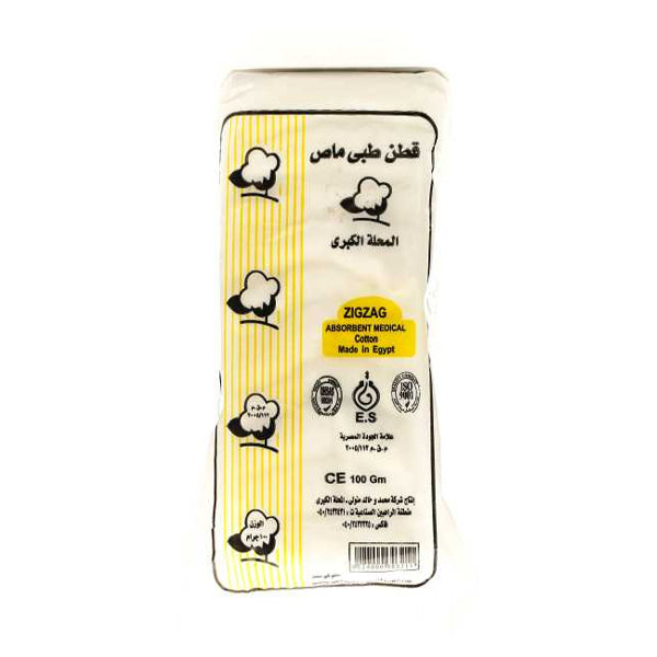 قطن طبي مصري 100 جم