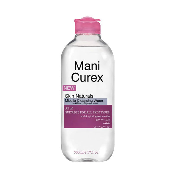 ماني كوريكس ماء ميسيلار منظف لجميع انواع البشرة 500 مل