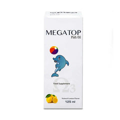 ميجاتوب زيت السمك 125 مل شراب