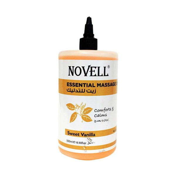 نوفل زيت مساج عضوي سويت فانيليا - 500 مل