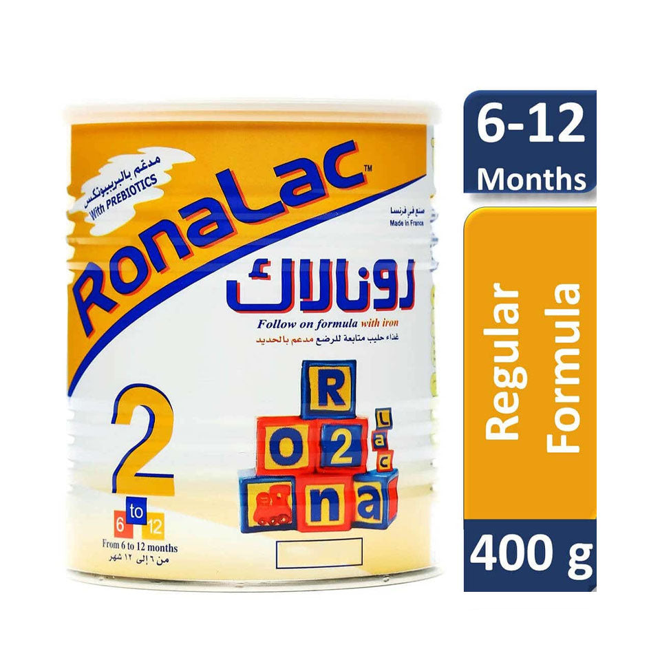 رونالاك حليب أطفال رقم  2 حجم 400 جم