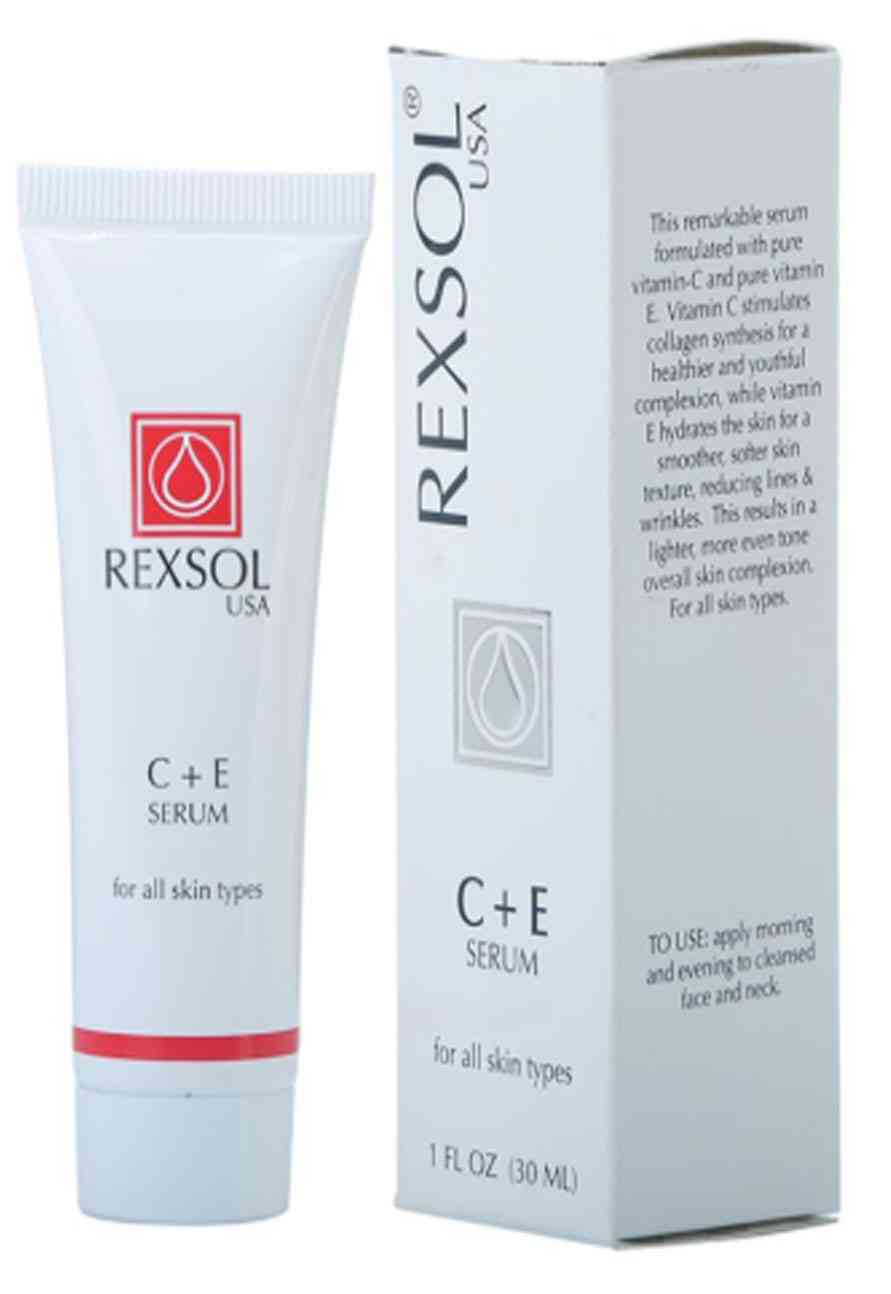 ريكسول سيروم فيتامين C و E لمعالجة علامات تقدم السن وإعادة البشرة لشباباها 30 مل