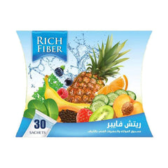 ريتش فايبر مسحوق الخضروات والفواكه الغني بالألياف 30 كيس