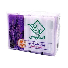 الطاووس صابون قالب بالخزامي 4 × 120 جرام