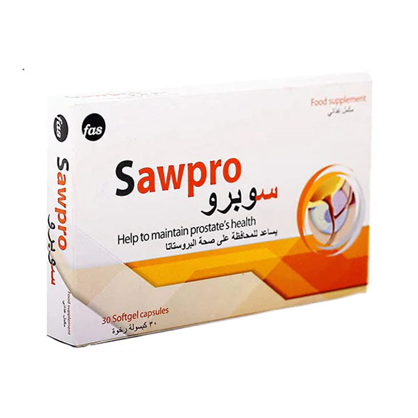 سوبرو كبسولات دعم البروستات 30 كبسولة