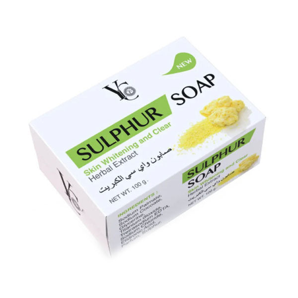صابون الكبريت المبيض من YC 100 جم