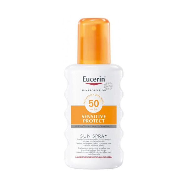يوسرين بخاخ واقي شمس للبشرة الحساسة SPF50+ 200 مل